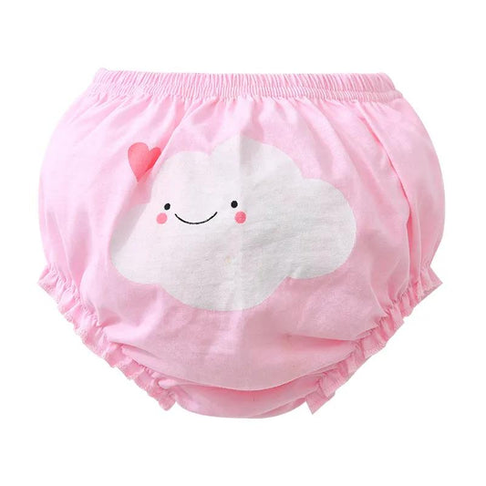 Children's Pants Summer Baby Bread Shorts Thin Short Boys and Girls Ruffle Solid Loose Casual Short