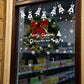 Fashion Christmas Snowflake Bell Wall Sticker Classroom Glass Window Background Decoration