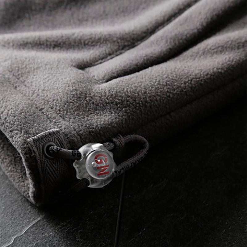 Functional Outdoor Cold-proof Large Size Autumn and Winter Men's Warm Fleece Jacket