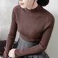 Sweater Cashmere Loose Fashion Large Size Women's Cardigans Bat Turtleneck Knitted Sweater