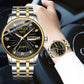 Luxury Automatic Mechanical Watch Men stainless Steel Waterproof Business Men's Mechanical Watches