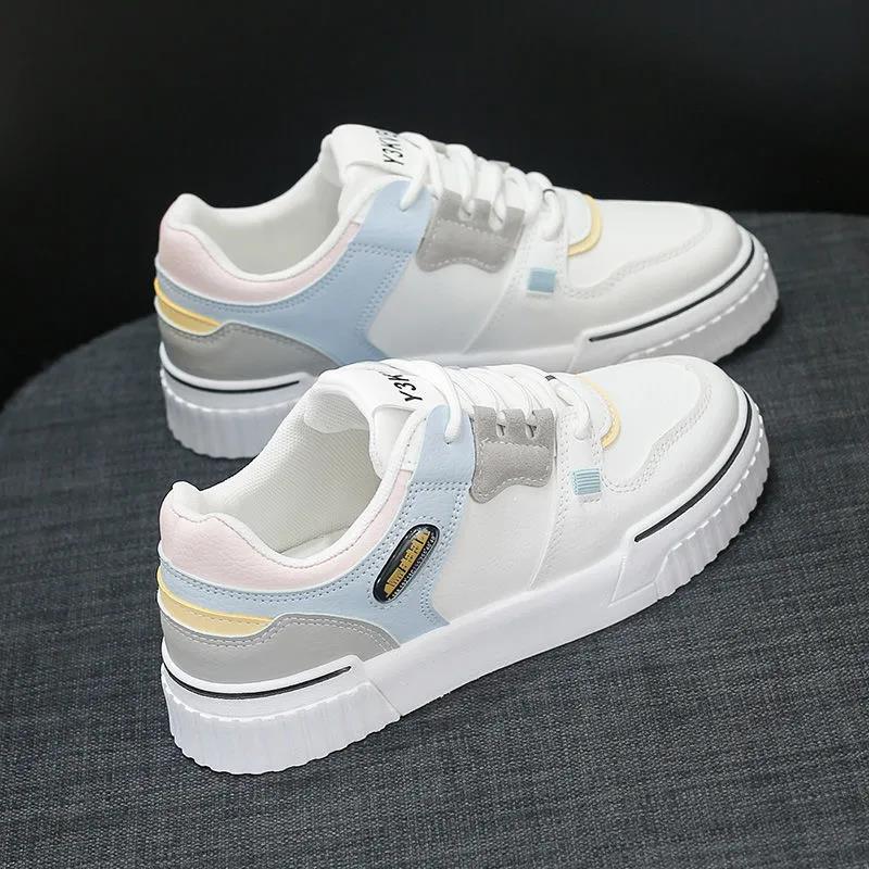 Little White Shoes Female Board Shoes Student Korean Female Harajuku Style Casual All-match Shoes Female