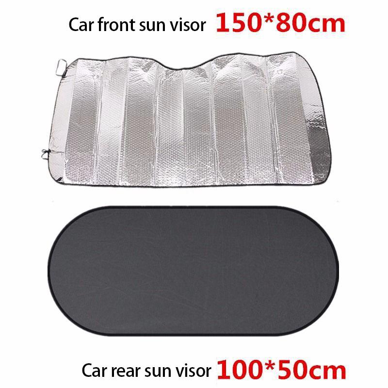 Car Sun Visor Cover Car Windshield Umbrella Foldable Reflective Sun Visor Sun Protection and Heat Insulation Sun Visor Pad