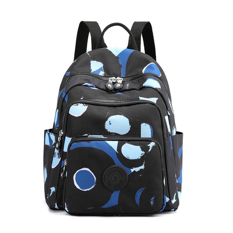 Nylon Oxford Cloth Backpack Female Korean Version of Wild Canvas Student School Bag Travel and Leisure Fashion Backpack Bag