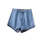 Sexy Tight Denim Shorts Women Loose Spring and Summer Thin Casual Shorts 3colors Black Grey Blue