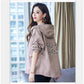 Spring and Autumn Short Hooded Casual Small Windbreaker Loose Jacket Jacket Women