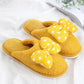 Cotton Slippers Women Winter Household Thickening Non-slip Warm Indoor Wool Slippers