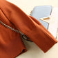 Knit Cardigan Women's Short Sleeve Jacket Cardigan V-neck Solid Color Large Size Sweater