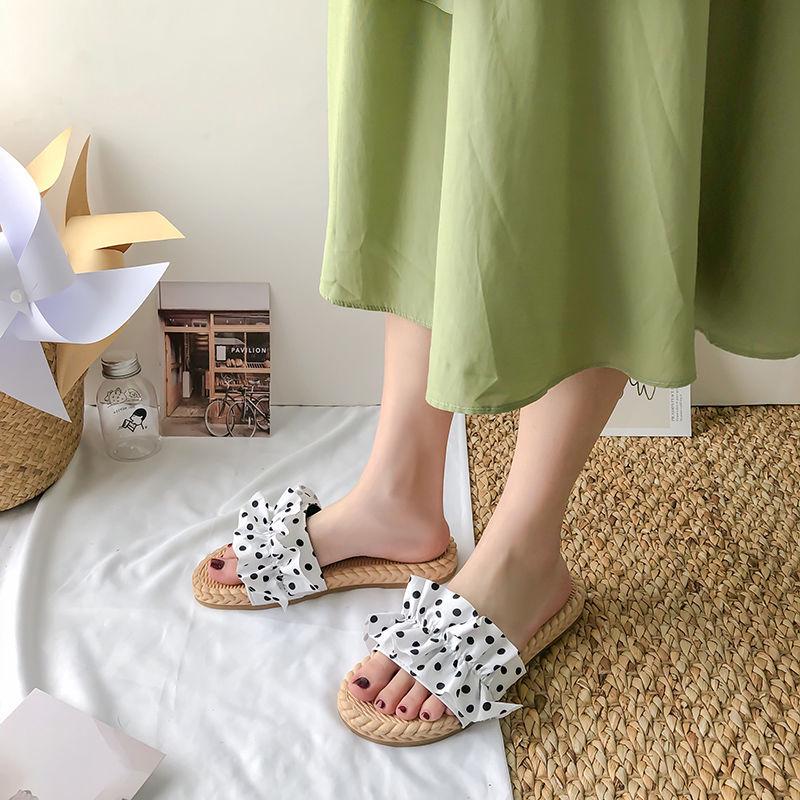 Sandals and Slippers Women Wear Fashion 2020 Summer Ins Wild Flat Bottom Summer Beach L Sandals