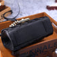 Ladies Leather Zip Tote Bag Versatile One Shoulder Messenger Bag