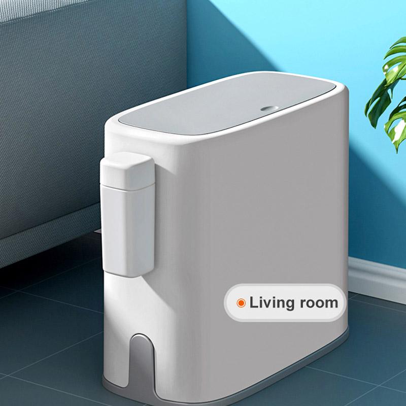 Kitchen Trash Cans Household Toilets Toilets Press Type Narrow Living Room Light Luxury Paper Buckets