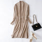 Three-piece Suit Women Knitted Cardigan Sweater Clothing Spring Autumn Wide-leg Pants Suits Casual Daily Clothes