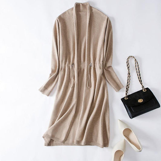 Three-piece Suit Women Knitted Cardigan Sweater Clothing Spring Autumn Wide-leg Pants Suits Casual Daily Clothes