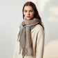 Scarf Winter Women Shawls and Wraps Thick Pure Cashmere Capes Echarpe Warm Scarves for Women