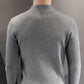Men's Half Turtleneck Sweater Men's Thick Autumn and Winter Slim Sweater Casual Pullover Knitted Sweater