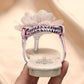 Girl's Summer Sandals Soft Soled Single Cool Shoes Girls' Non Slip Sequins Flowers Decoration Light Princess Shoes