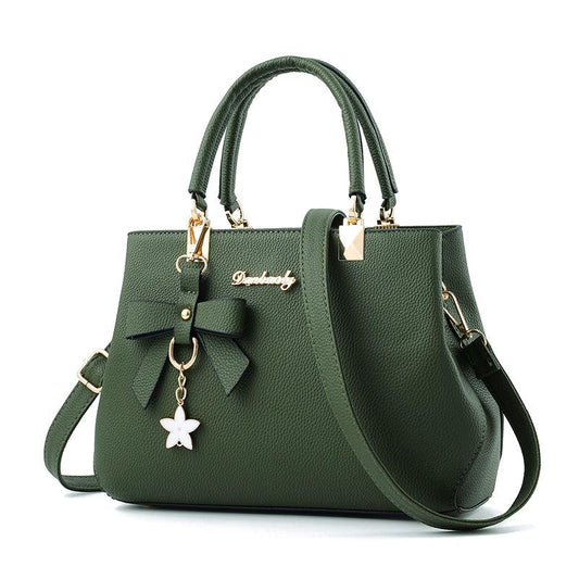 Female Bag Fashion All-match Trendy Female Bag Diagonal Bag Lady Handbag Shoulder Bag Middle-aged Large Capacity