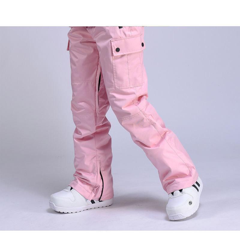 Men's and Women's Ski Pants Winter Outdoor Warm and Windproof  Snowboard Pants Jumpsuit Ski Overalls Snow Pants