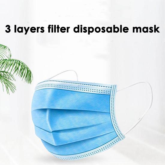 10/20/50pcs 3 Layer Disposable Elastic Mouth Soft Breathable Flu Hygiene Kids Face Mask Safety Masks