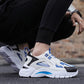 Men's Trendy Fashion Sneakers Waterproof and Odor-resistant Young Student Daddy Shoes Korean Casual Running Shoes