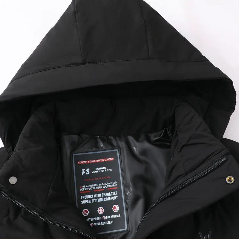 Winter Men's Down Jacket Thickened Warm Business Jacket Casual Jacket This Is The Best Gift for The Elders