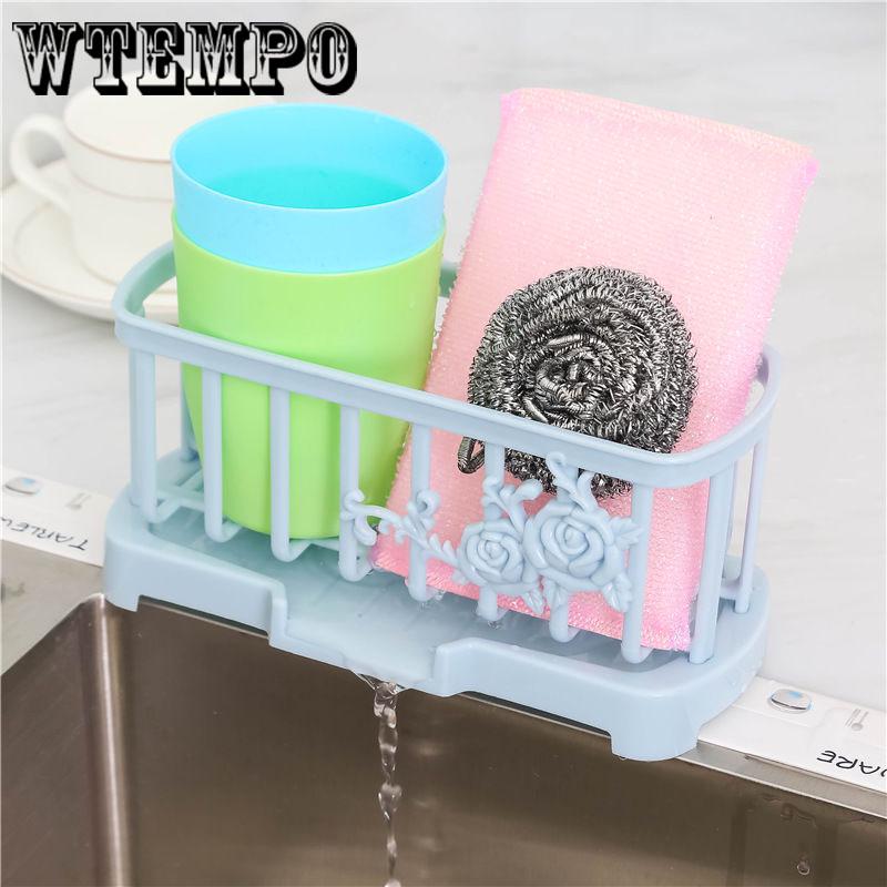 Kitchen Racks Drain Dish Racks Dish Storage Rack Sink Drain Baskets Cupboard Supplies