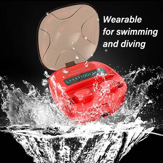 TWS 5.0 Wireless Headphones Bluetooth Earphone IPX7 Stereo Earbud Sports Headset 5200mAh LED Dispaly