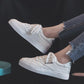 Increased Canvas Shoes Women 2020 Spring and Summer All-match Student White Shoes Women INS Platform Platform Platform Shoes