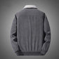 Winter Plus Velvet Padded Jacket Men's Loose Casual Tooling Multi-pocket Corduroy Jacket Men