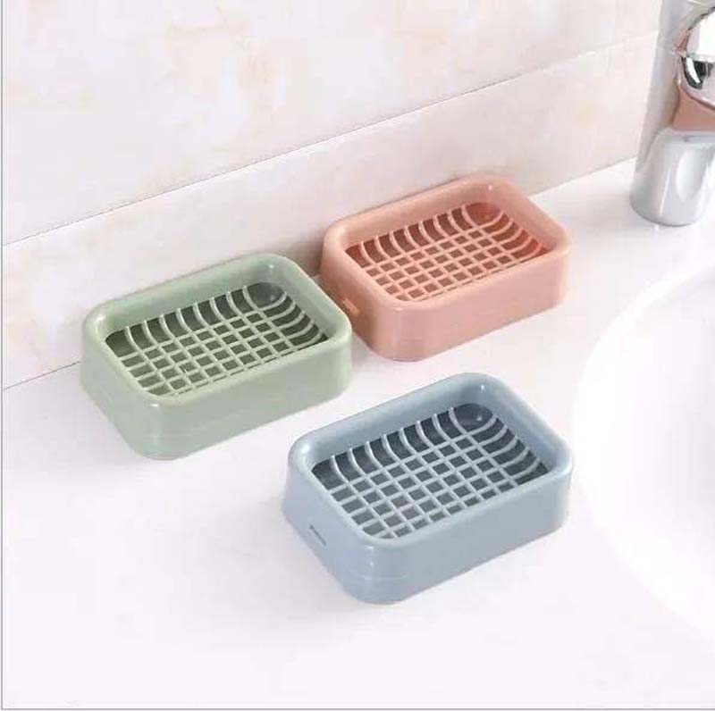 New Bathroom Dish Plate Case Home Shower Travel Hiking Holder Container Plastic Soap Box