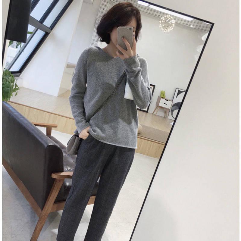 Winter Women Short Low-collar Warm Pullover Sweater Loose Soft Base Shirt Hooded Sweater