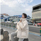 Ins Style Cotton-padded Jacket Women's Winter Clothes Thickened Warm Bread Clothing Mid-length Student Cotton-padded Clothing