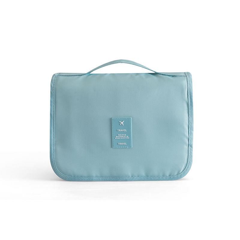 Foldable makeup organizer Cosmetic bag Large Hanging Toiletry Organizer Pouch for Women Men Girls