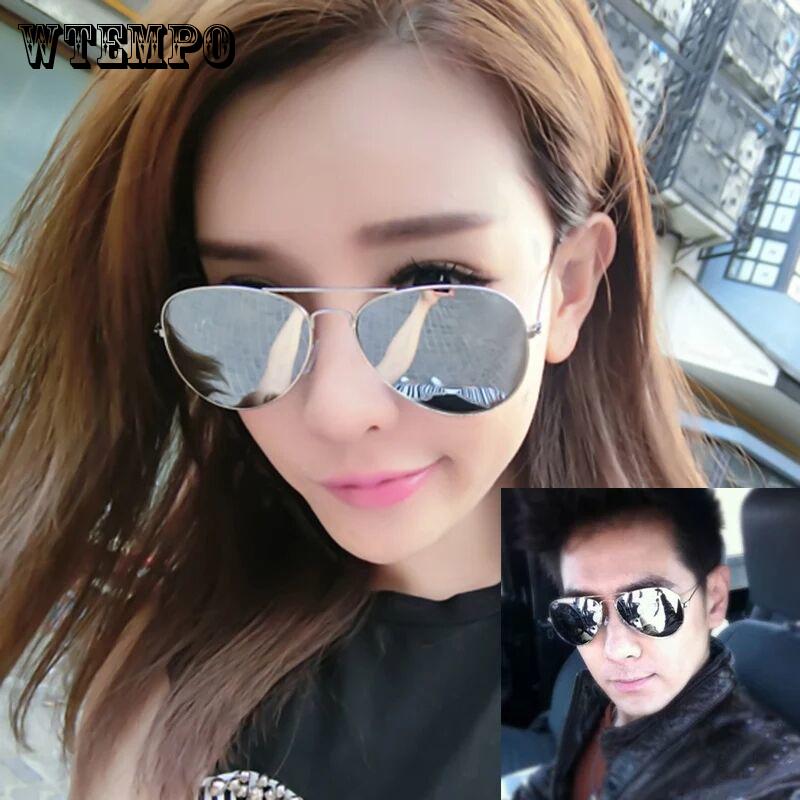 WTEMPO Sunglasses Men's & Women's Sunshade Outdoor Square Frame Colorful Unisex Polarized Sunglasses