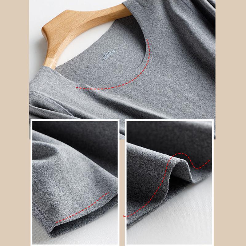 Women Long Sleeve Thermal Underwear Winter Thicken Tight Suit Sexy Pajamas Autumn Windproof High Elasticity Slim Body Comfortable Breathable Versatile