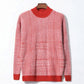 Autumn Sweater Men's Half High Collar Imitation Mink Wool Thick Warm Fashion Sweater Winter Korean Loose Personality