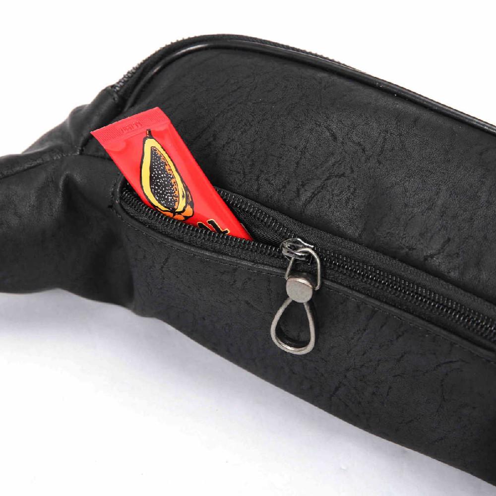 Waist Bag Men Black Portable Large Capacity Chest Bag Shoulder Bag Outdoor Sports Shoulder Bag