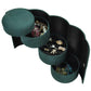 Travel Antique Simple Portable Female Jewelry Box Earrings Ring Small Box Hand Jewelry Box Storage Box