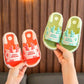 Children's Sandals  Slippers Summer Cartoon Home Bathing Bathroom Non-slip Soft-soled Beach Shoes  Boys and Girls