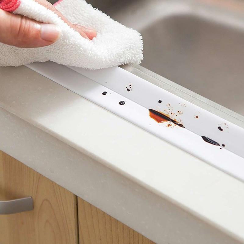 Sealing Strip Tape Sink Bath White PVC Self Adhesive Waterproof Wall Sticker for Bathroom Kitchen Beautiful Seam