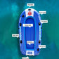Automatic Inflatable Pumping Rubber Dinghy Thickened Fishing Boat Hard Bottom Double Triple Kayak Wear-resistant Assault Boat Folding Air Cushion