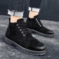Martin Boots Male British Style High Top Shoes Men's Rhubarb Tool Shoes Snow Boots Men's Ankle Boots