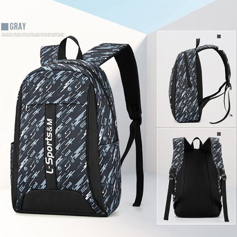 Junior High School Student School Bag High School Boy School Bag Male Trend Elementary School Student Backpack Female Large-capacity Backpack