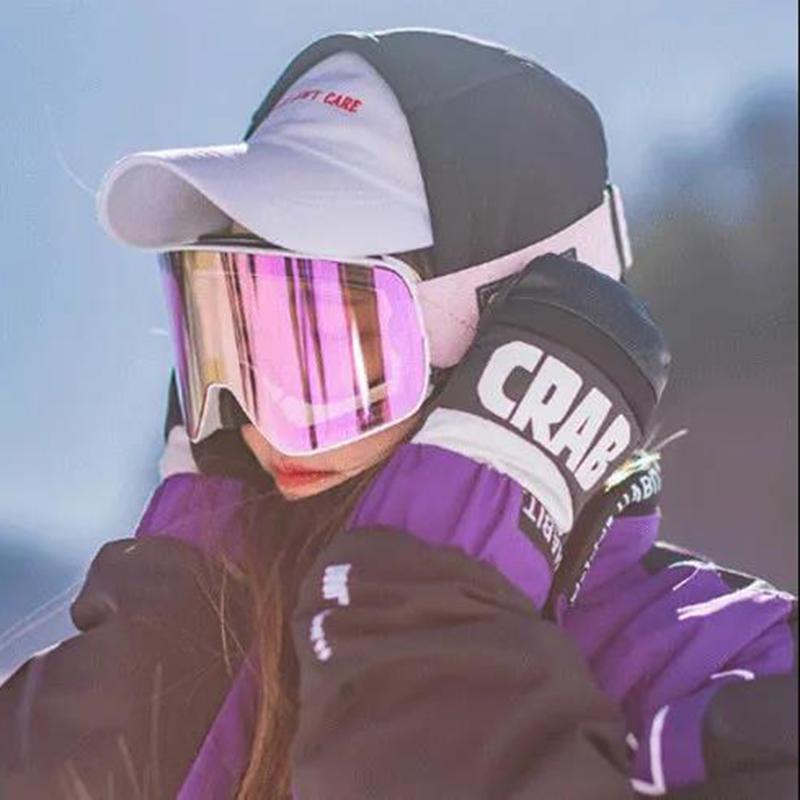 Ski Goggles Adult Male Double Anti-fog Snow Goggles Female Myopia Mountaineering Snow Goggles Children Ski Goggles Equipment
