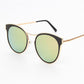 WTEMPO Summer Fashion Metal Big Frame Women Sunglasses   Colorful Lens Oversize Sunglasses Ladies