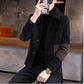 Short Stitching Men's Jacket Autumn and Winter Fashion Trend Slim Single-breasted Youth Jacket