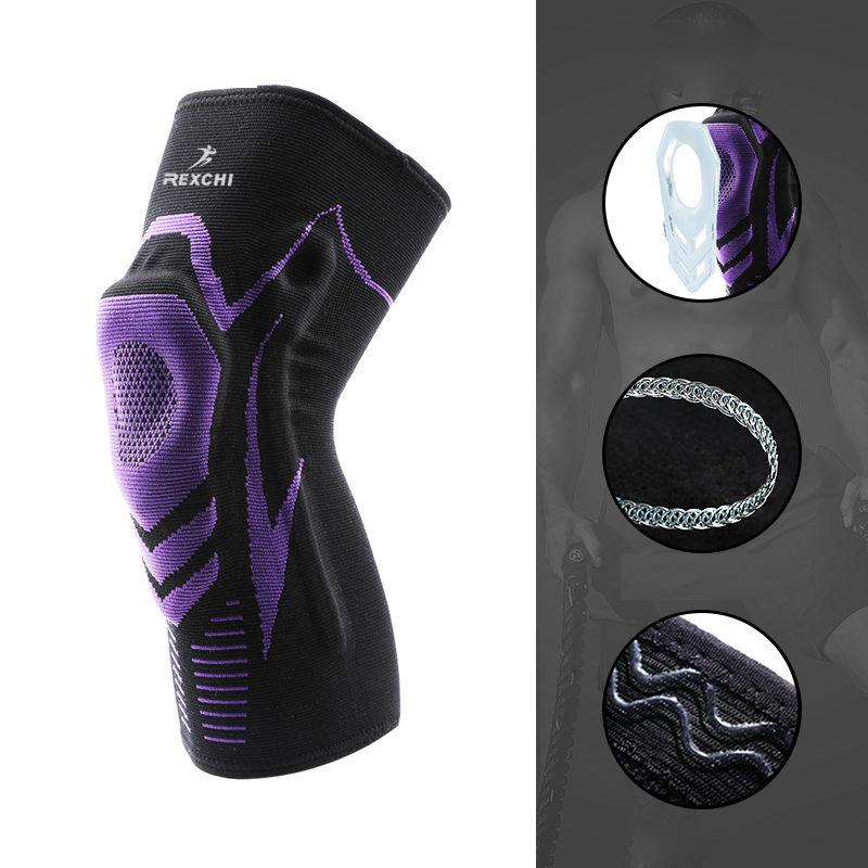 Sports Knee Pads Men and Women Basketball Winter Warm Riding Knee Sets Running Fitness Protective Gear