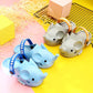 Kids Slippers Summer Boys Girls Soft Sole Flat Anti-slip Casual Elephant Slippers Household Shower Casual Versatile Beach Deformation Slippers
