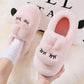 Cotton Slippers Women's Bag with Indoor Thick Bottom Cotton Shoes Slippers Household Autumn and Winter