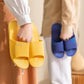 Women's Couple Sandals Home Shoes Thick-soled Non-slip Bathroom Slippers Deodorant Household Shower Slippers
